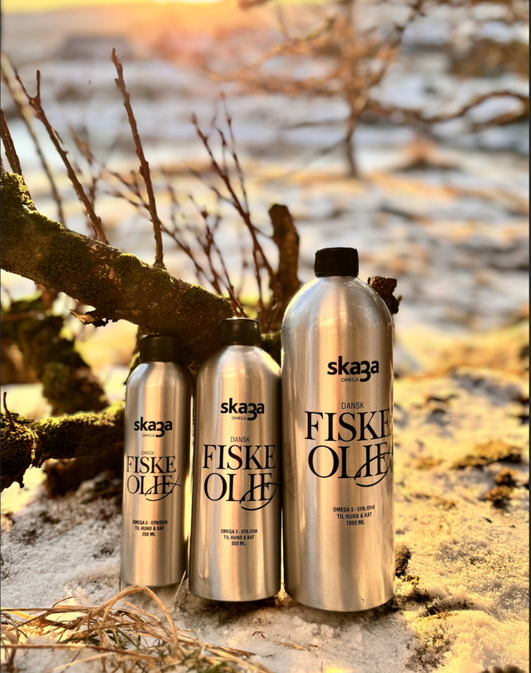 Skaga - Omega 3 Fiskaolja til Hundar og Kettur 0,25L