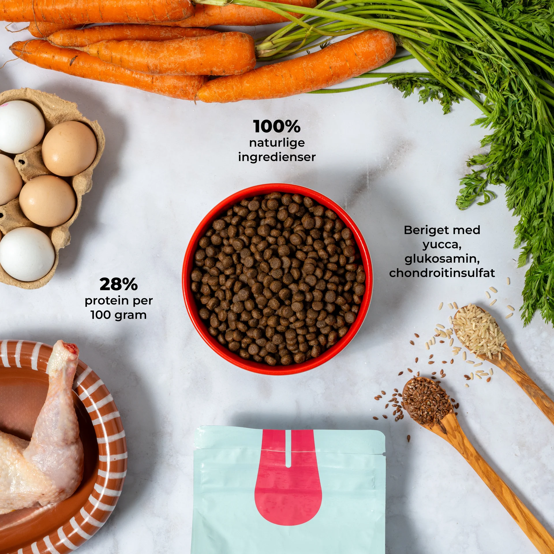 Vuffeli – Chicken & Rice: Mini