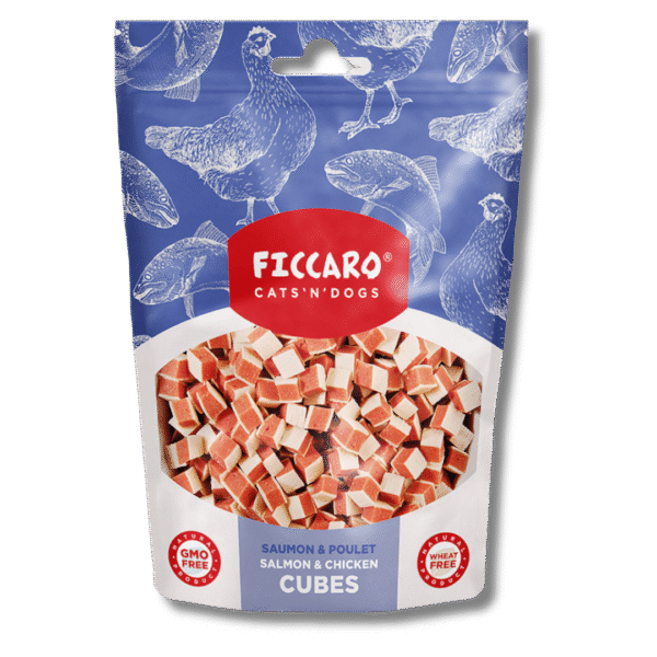 Ficcaro - Salmon & Chicken Cubes