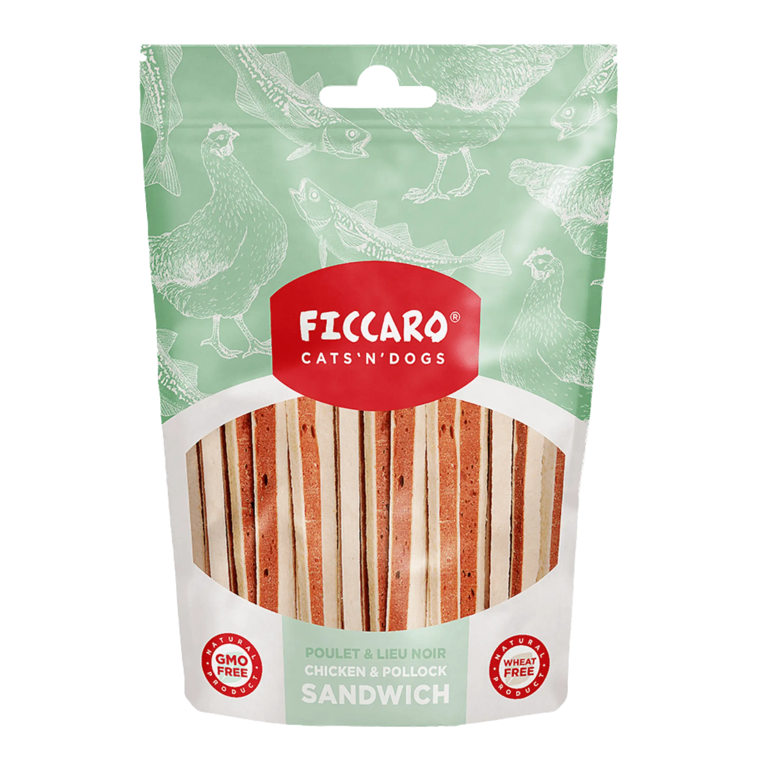 Ficcaro - Chicken & Pollock Sandwich