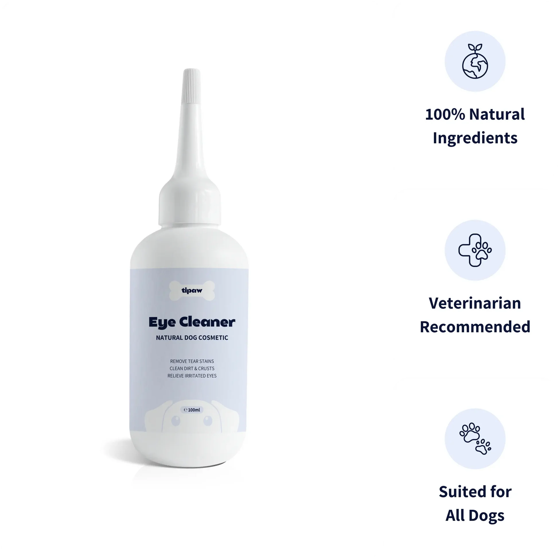 Tipaw - Eye Cleaner & Tear Stain Remover 100 ml