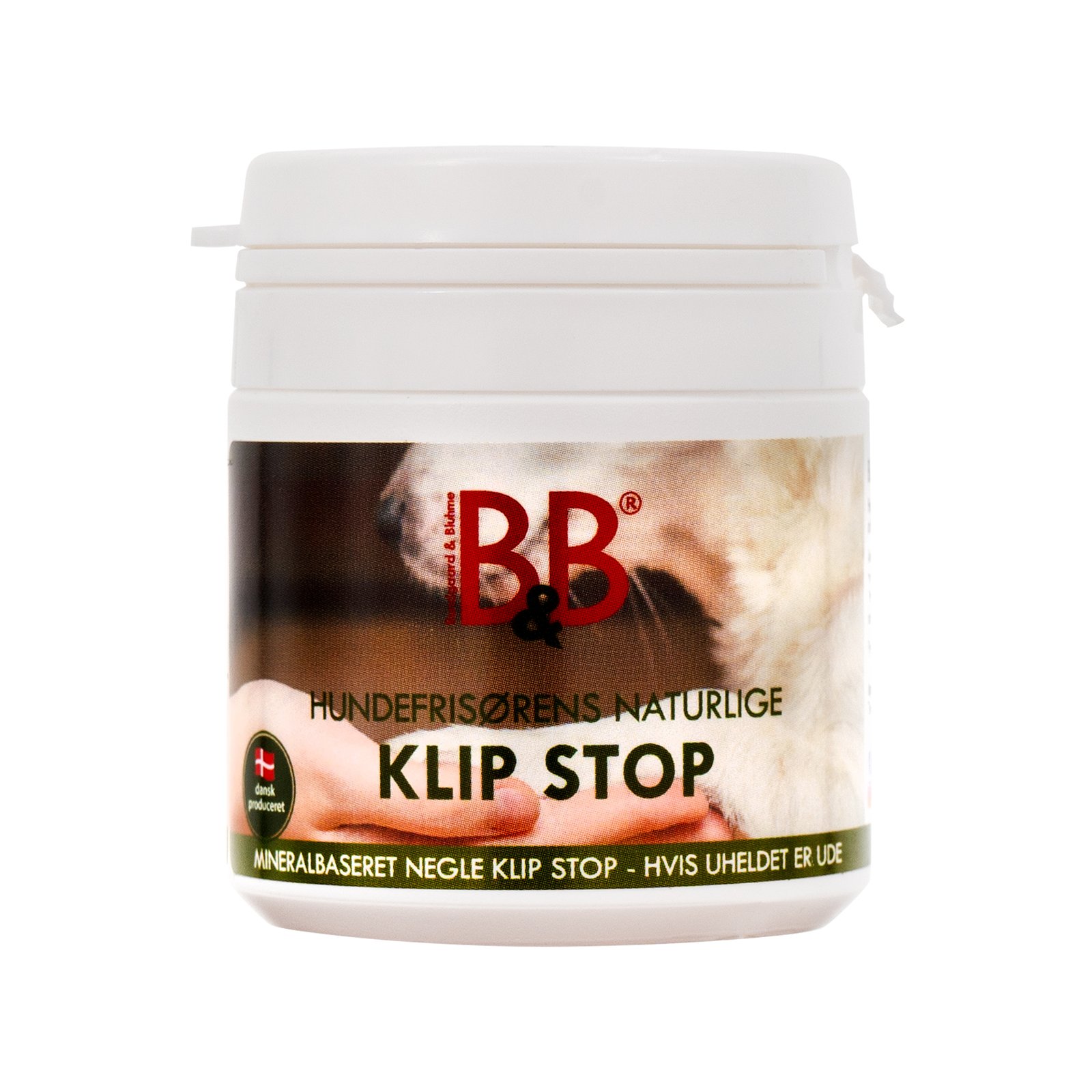 B&B Mineralbaseret negle klip stop