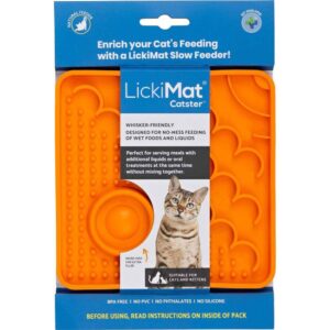 LickiMat Kat Catster, Orange